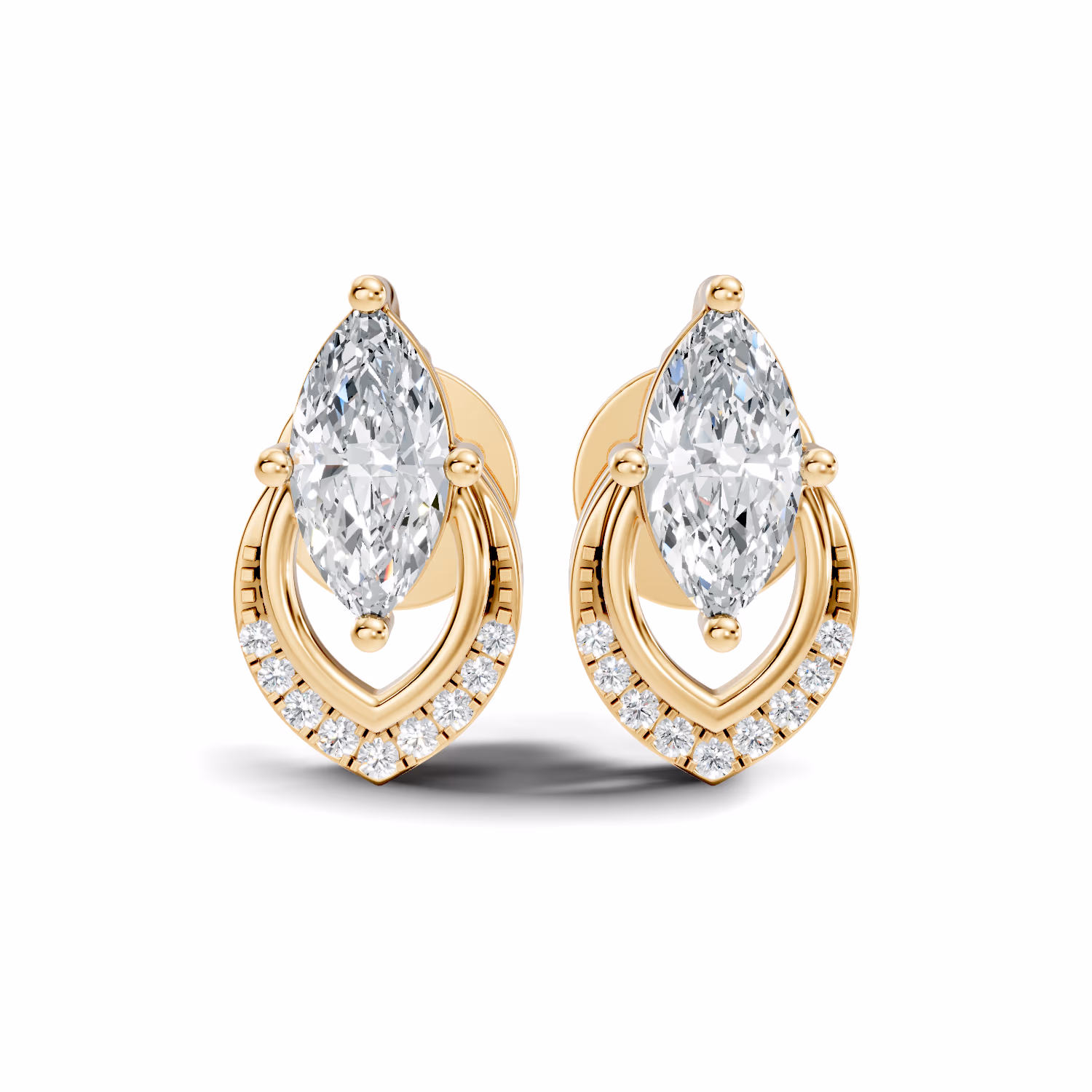 Marquise pecky 0,78 ct