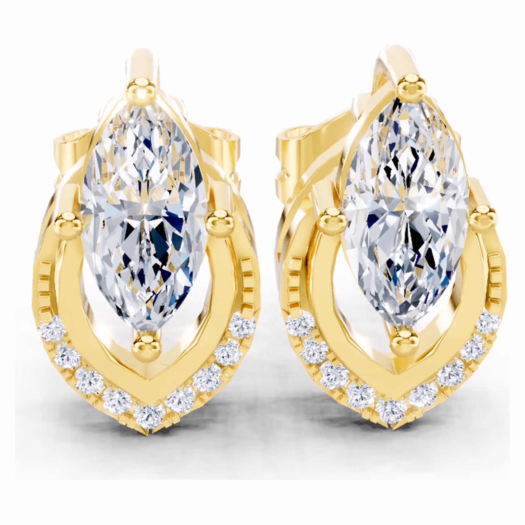 Marquise pecky 0,78 ct