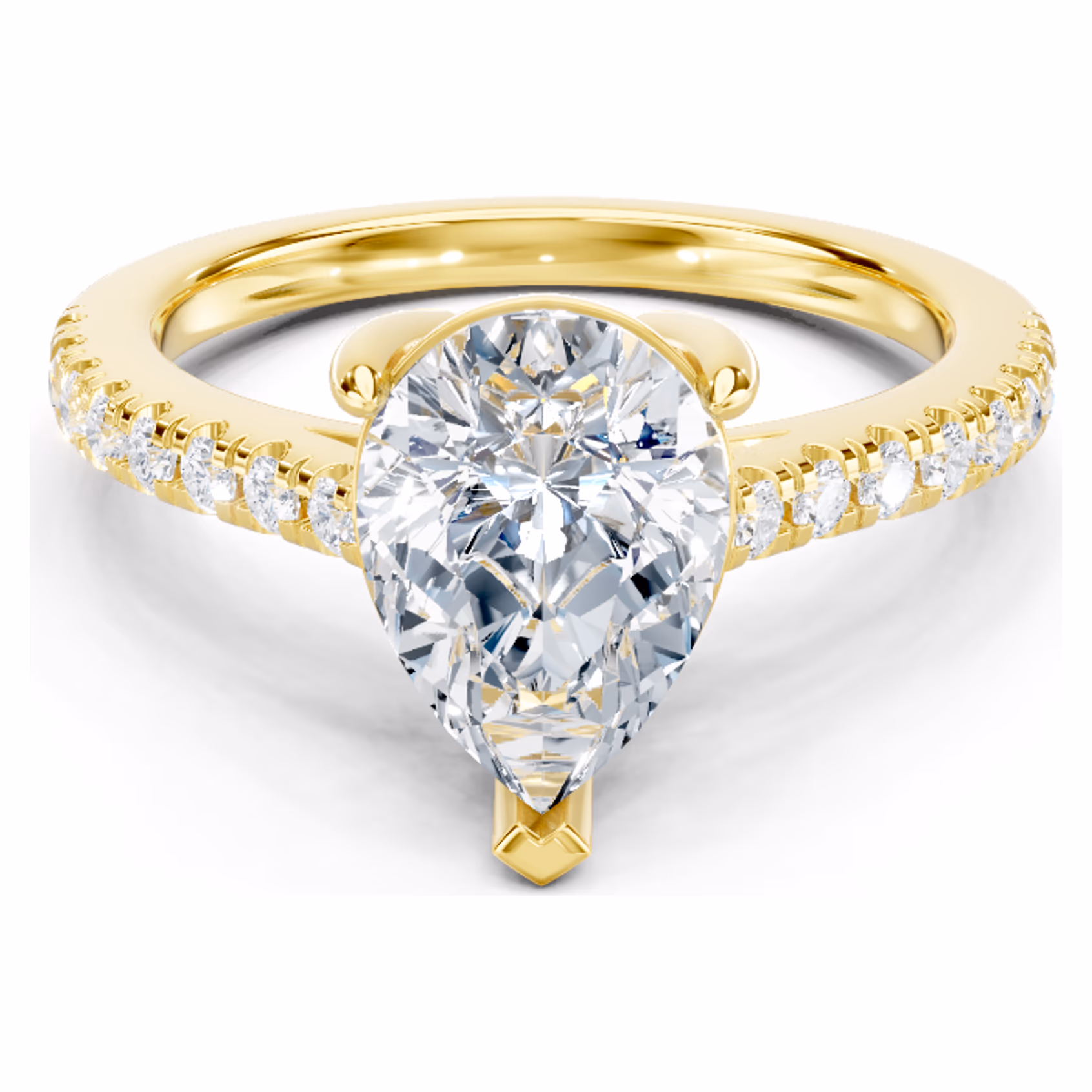 Lumière Pavé Pear
