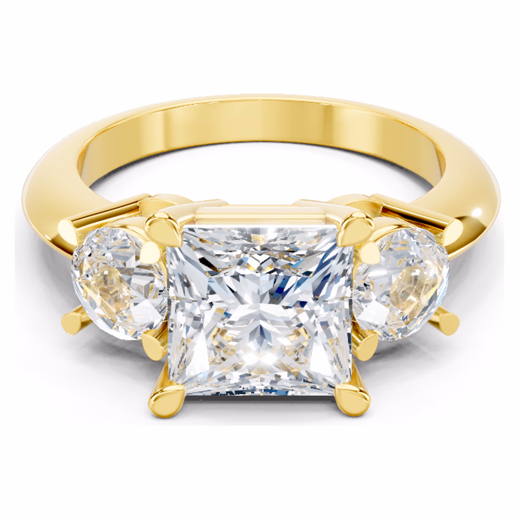 Trinity Solstice Statement Three Stone Princess