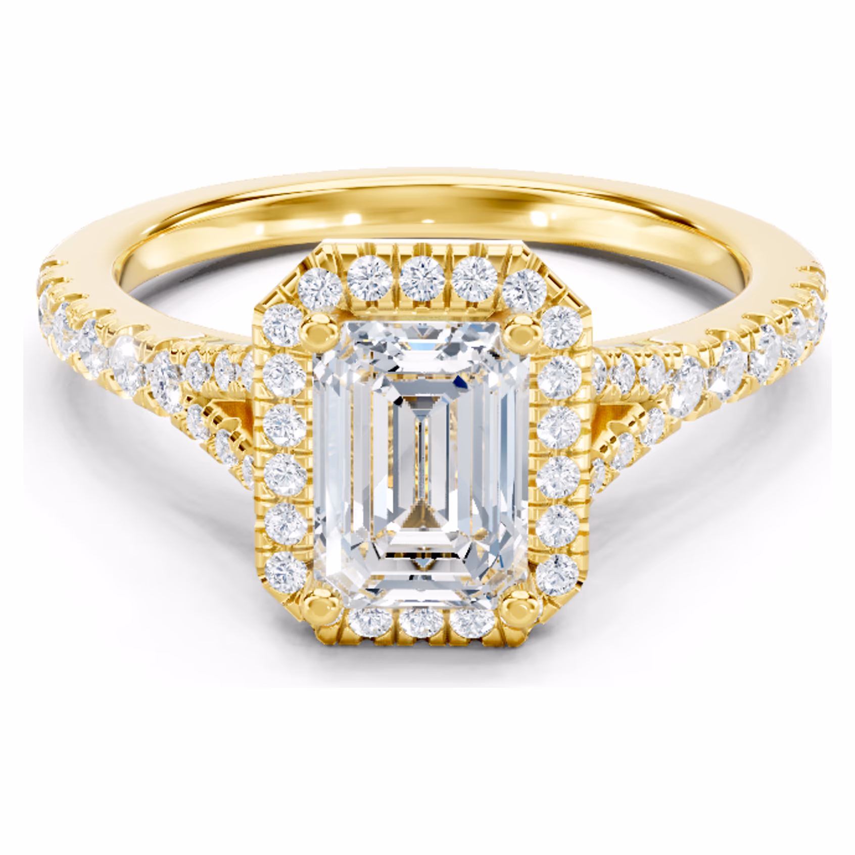 Solstice Heritage Halo Emerald