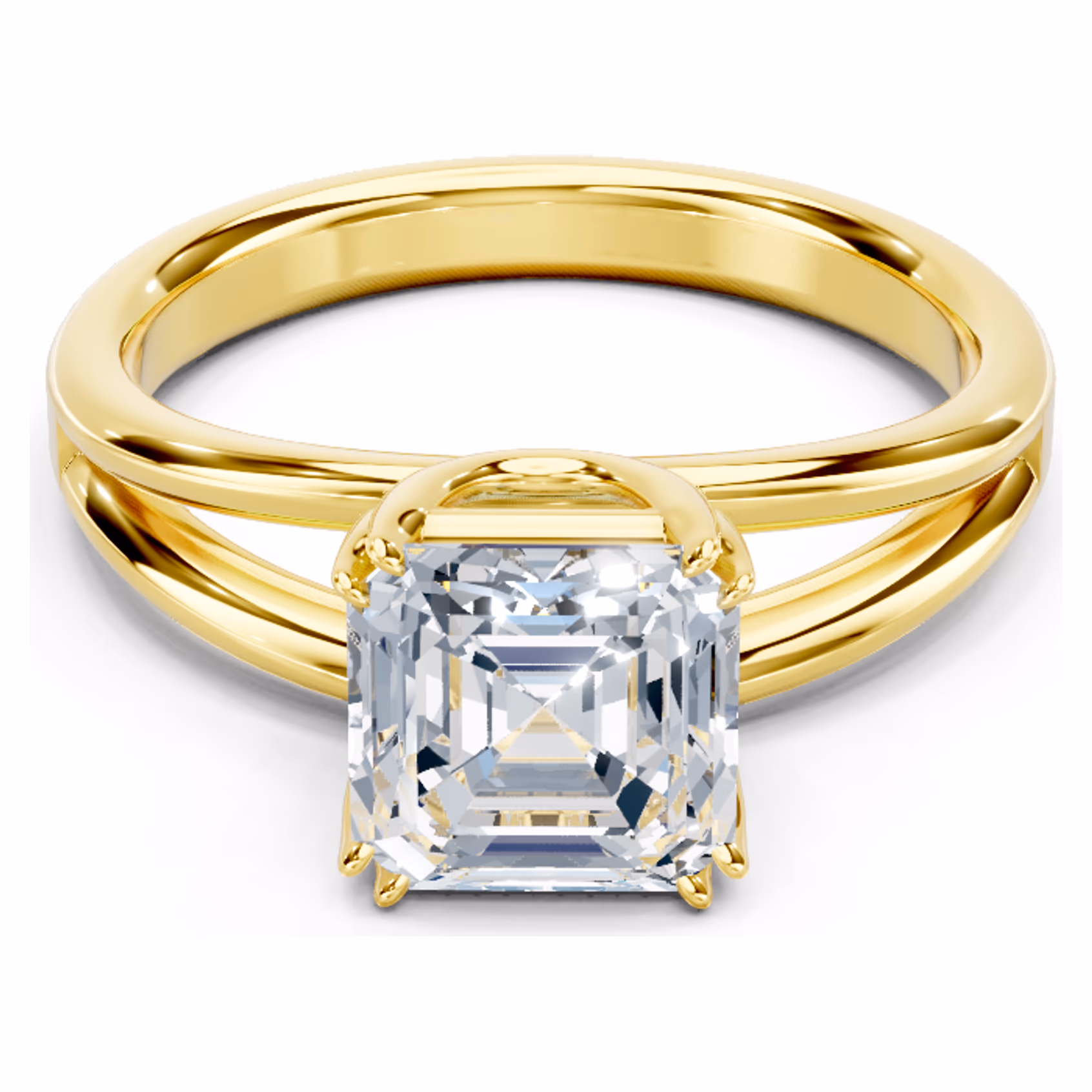 Solène Cathedral Solitaire Asscher