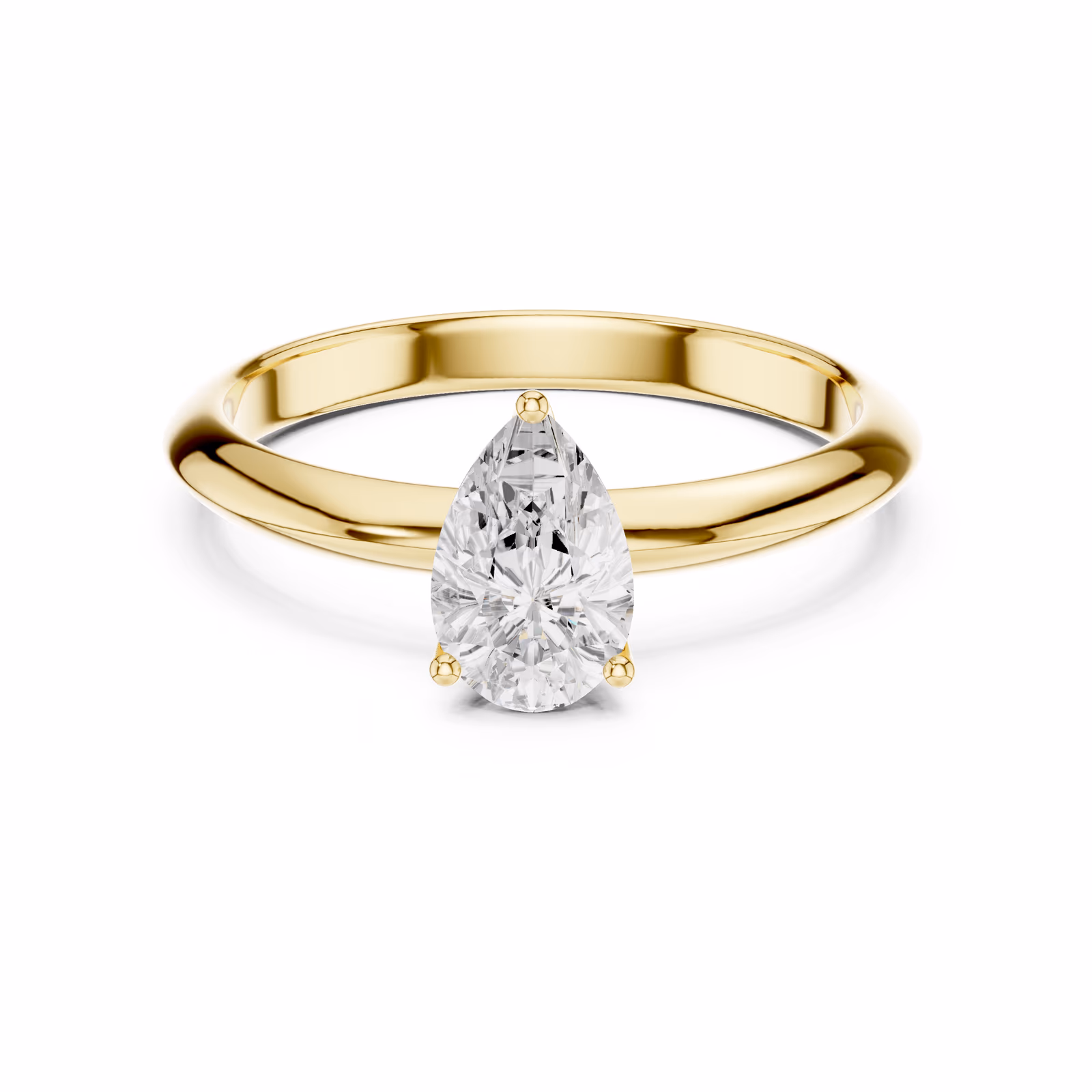 Vivienne Solitaire Pear
