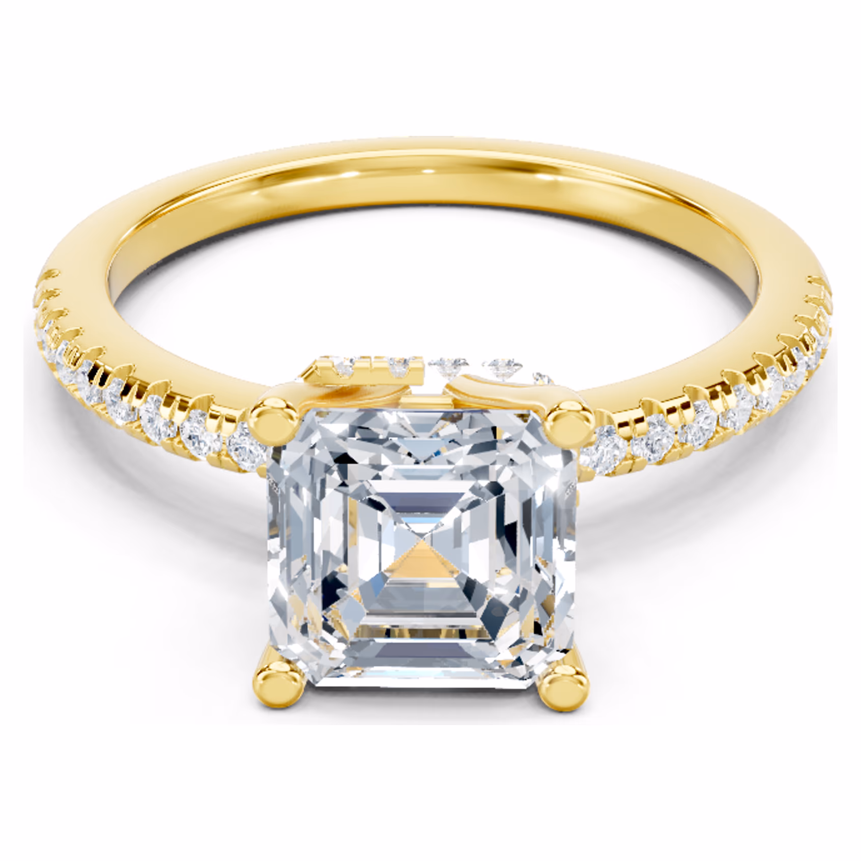 Solstice Pavé Asscher