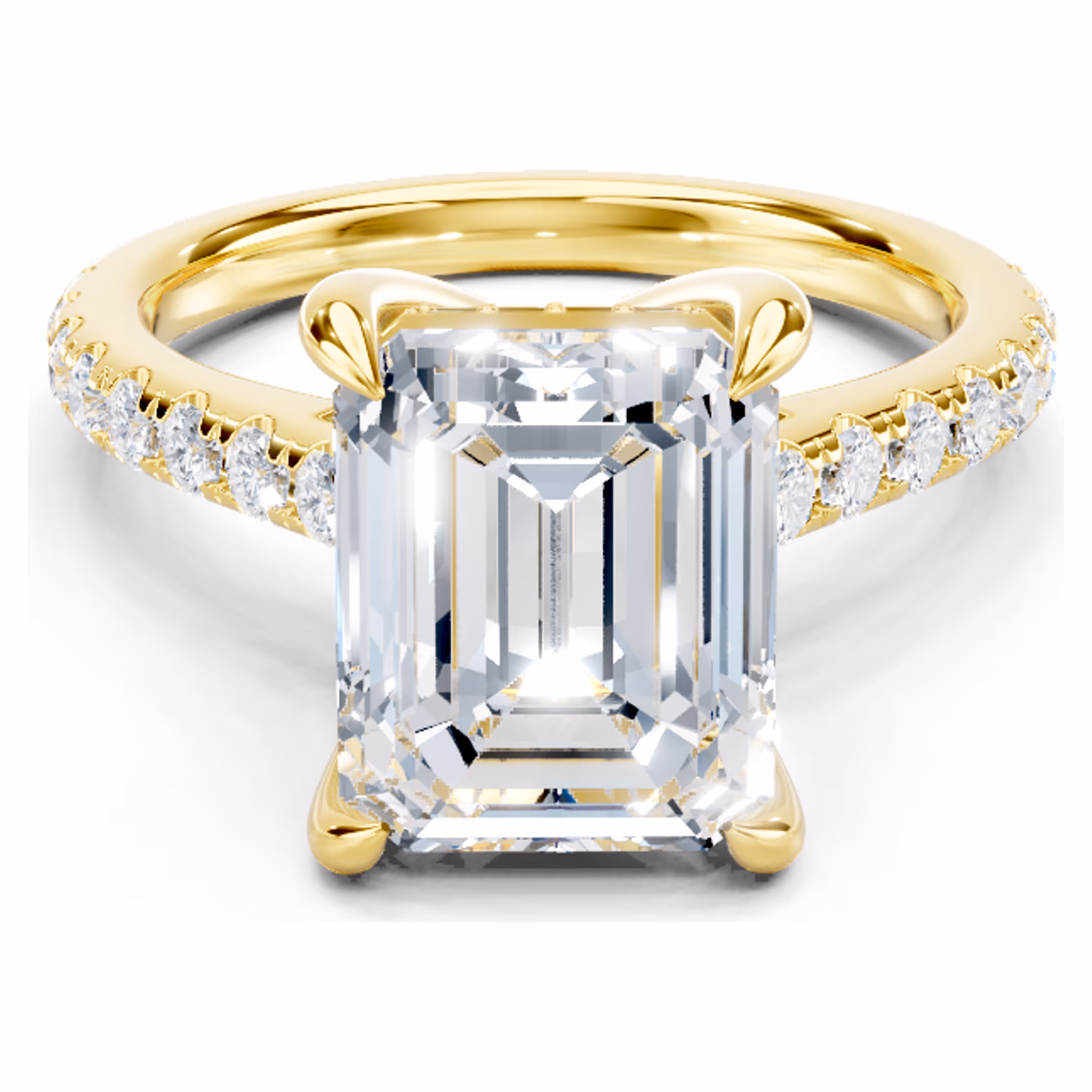 Lumière Pavé Emerald