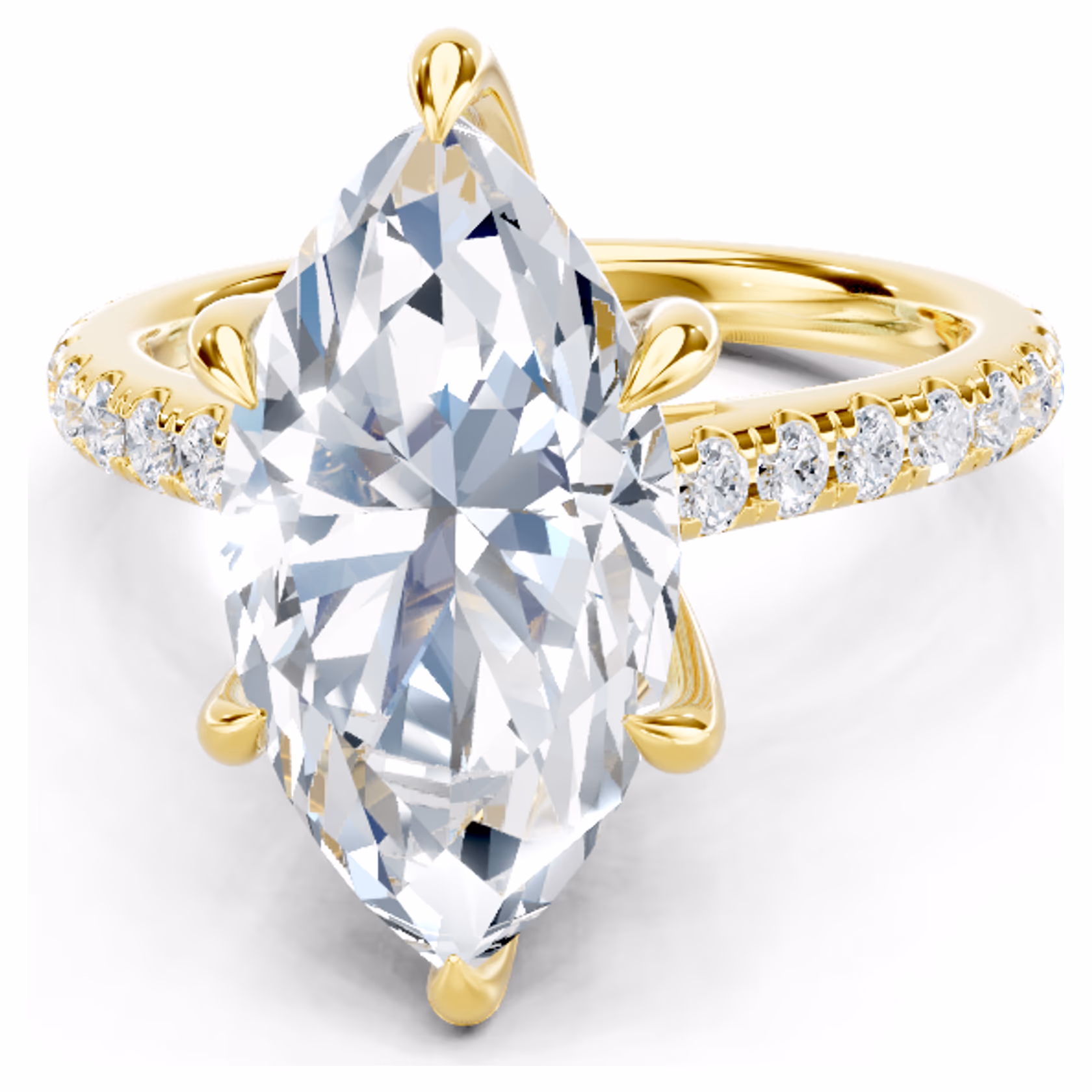 Lumière Pavé Marquise