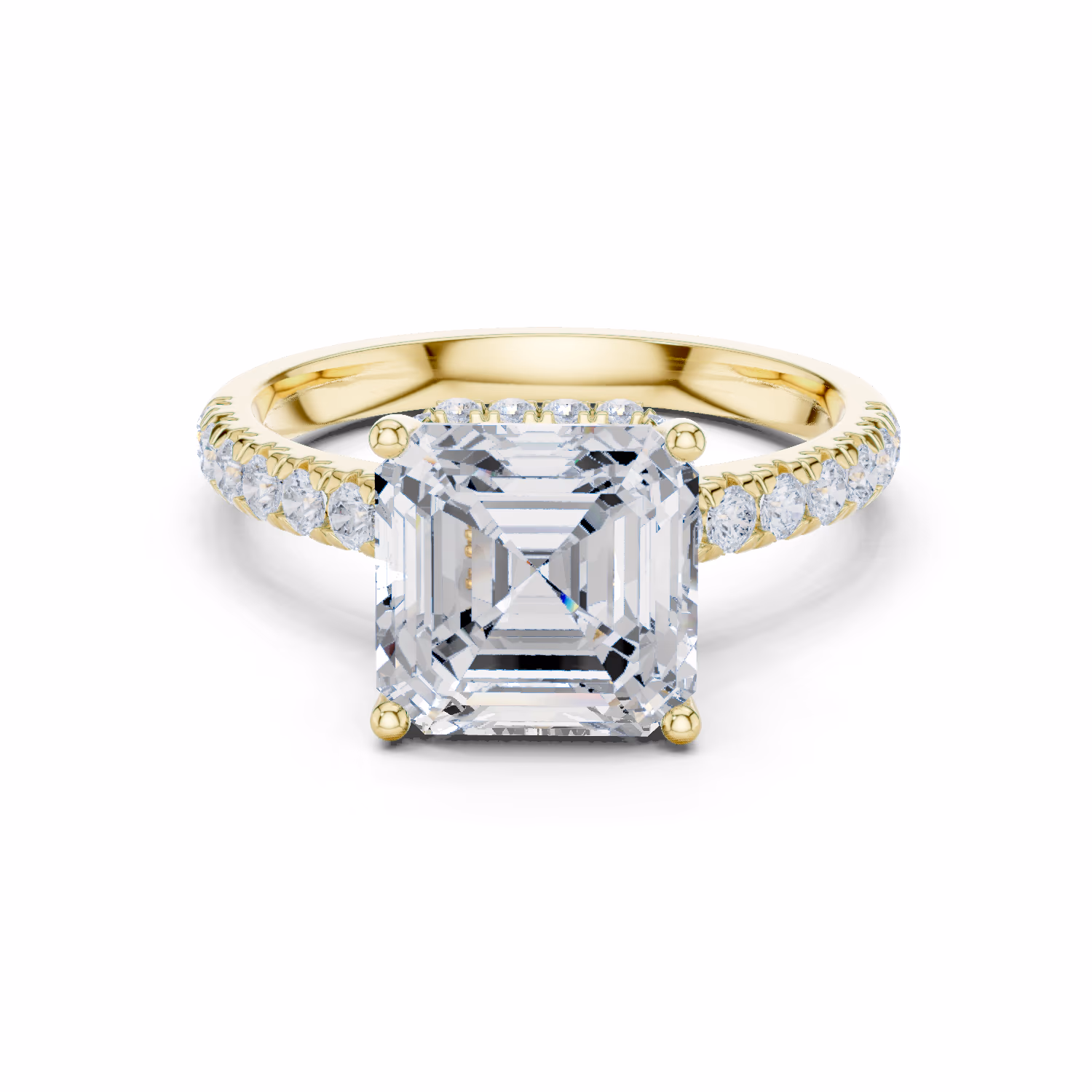 Celeste Pavé Asscher