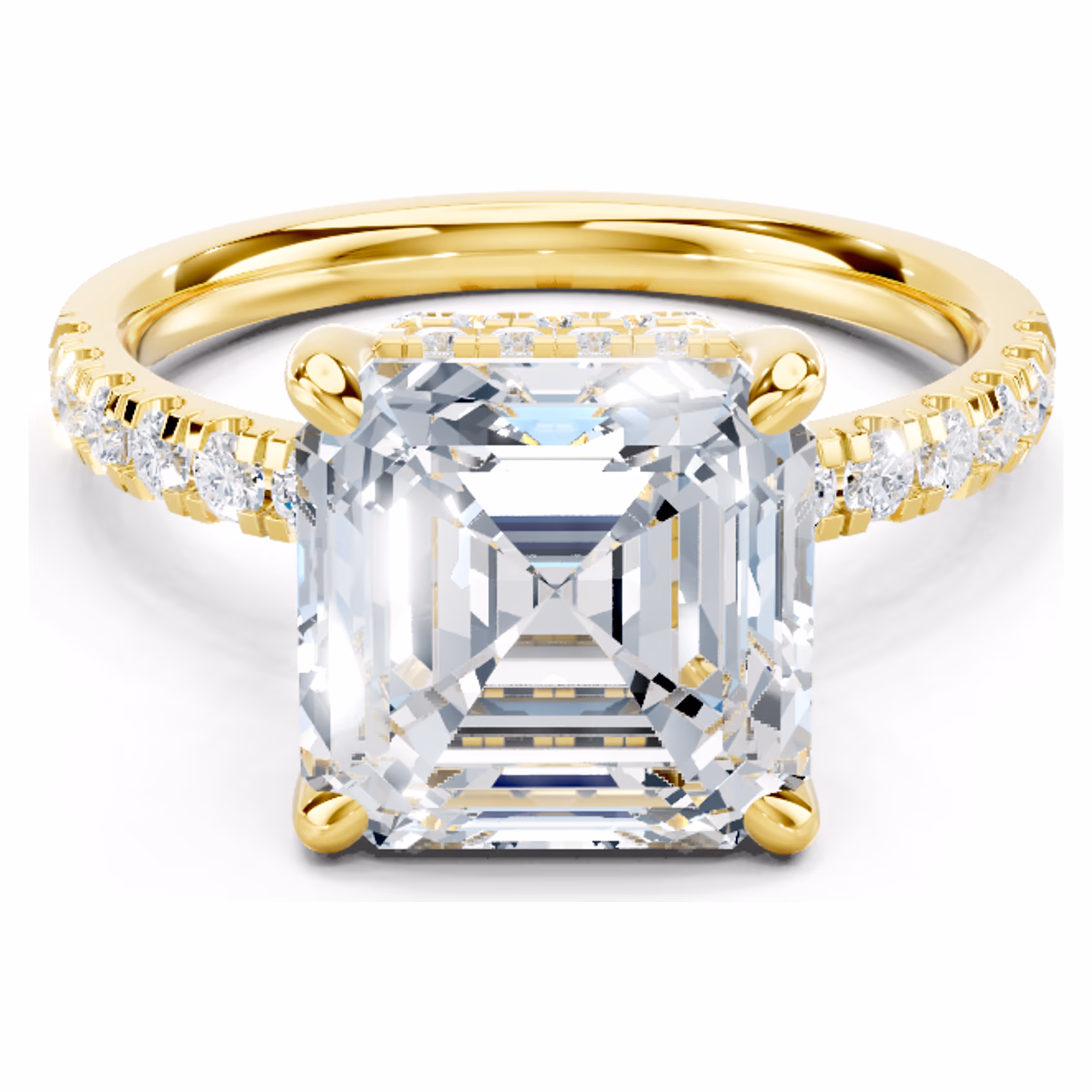 Solstice Pavé Asscher