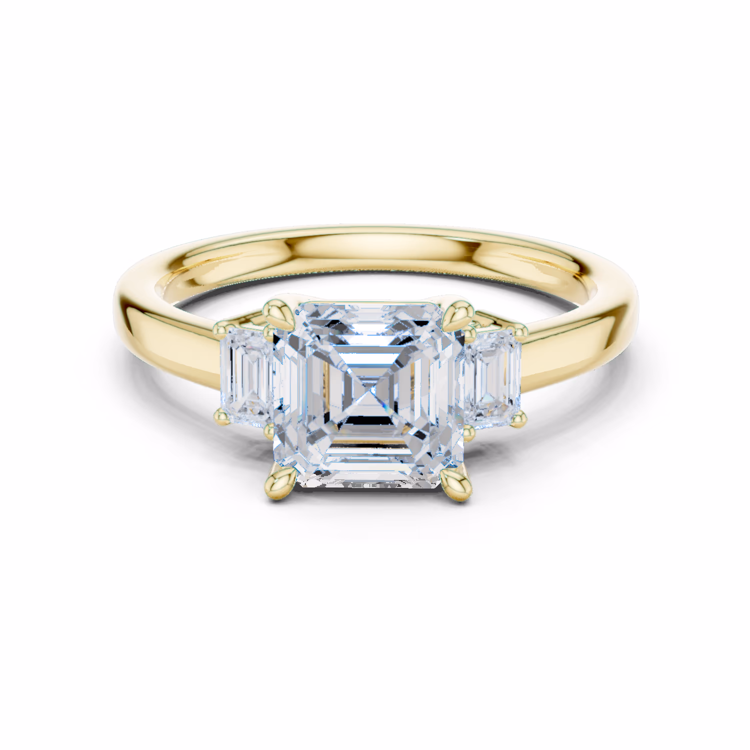 Celeste Trinity Asscher
