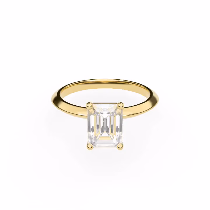 Épure Solitaire Emerald