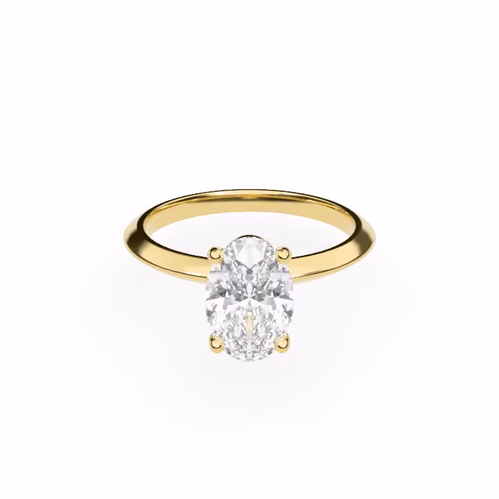 Épure Solitaire Oval