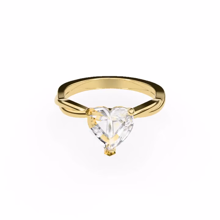 Ruban Twist Heart