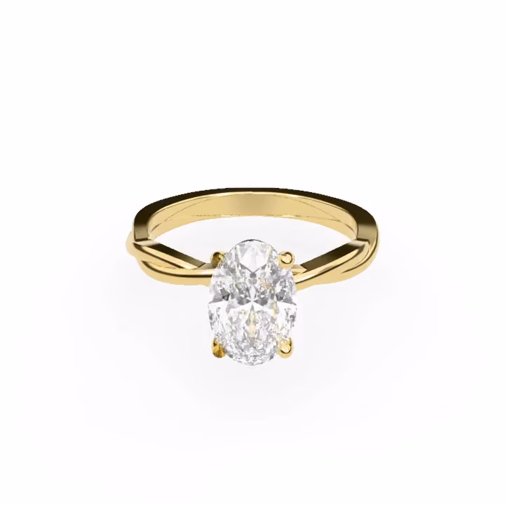 Ruban Twist Oval