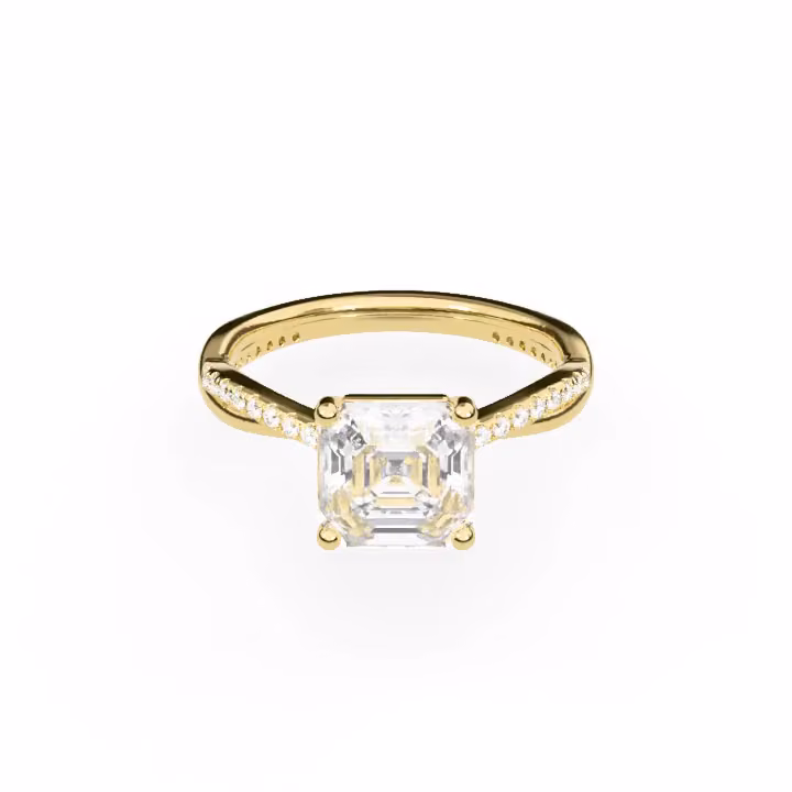 Entrelacé Twist Asscher