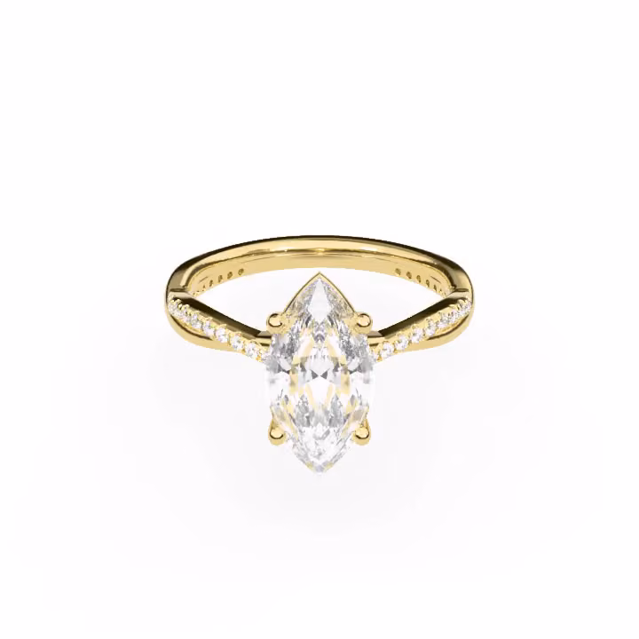 Entrelacé Twist Marquise