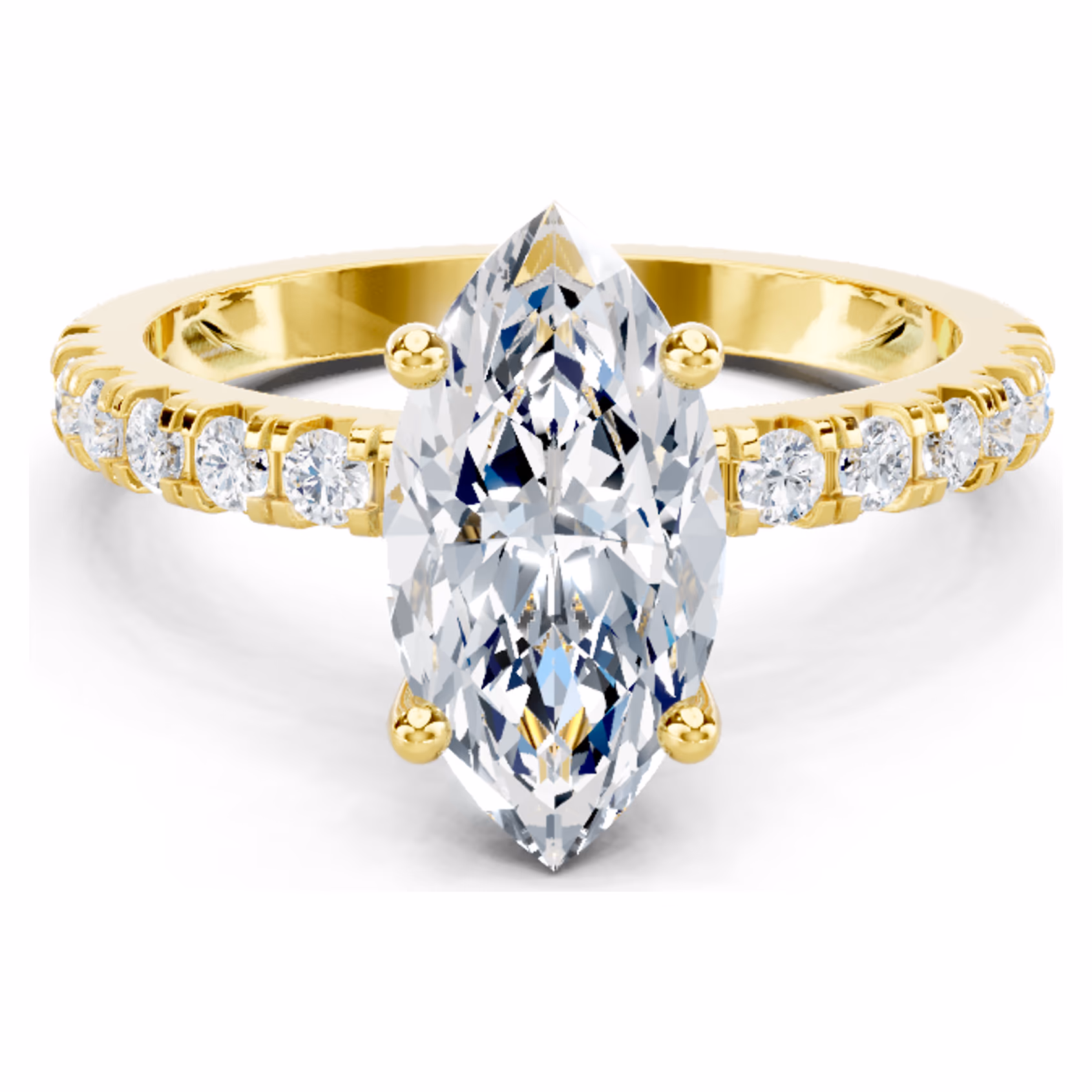 Éclat Pavé Marquise