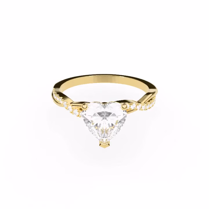 Torsade Pavé Heart