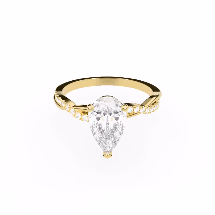 Torsade Pavé Pear