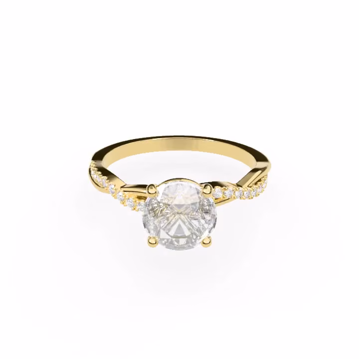 Torsade Pavé Round