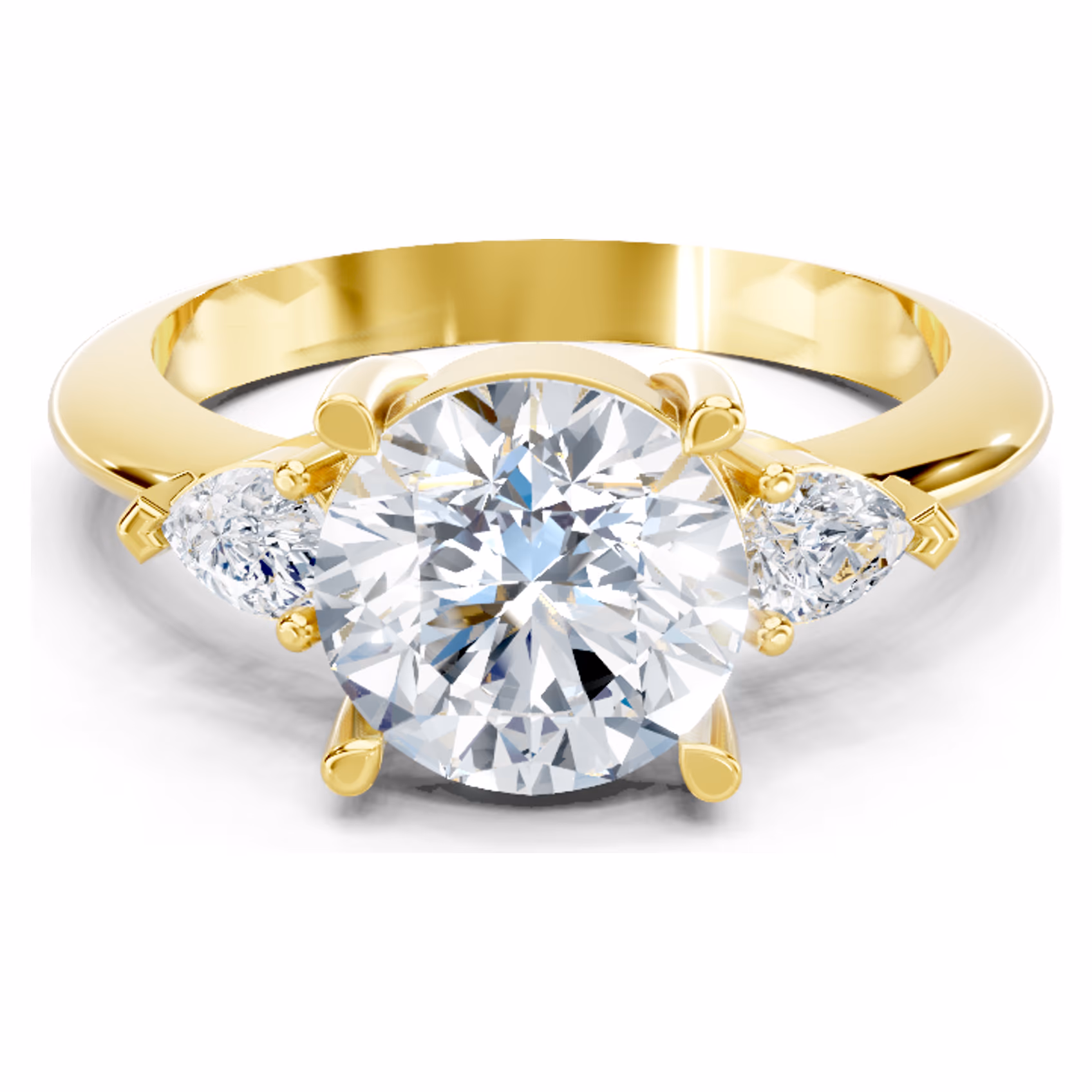 Rosée Trinity Three Stone Round