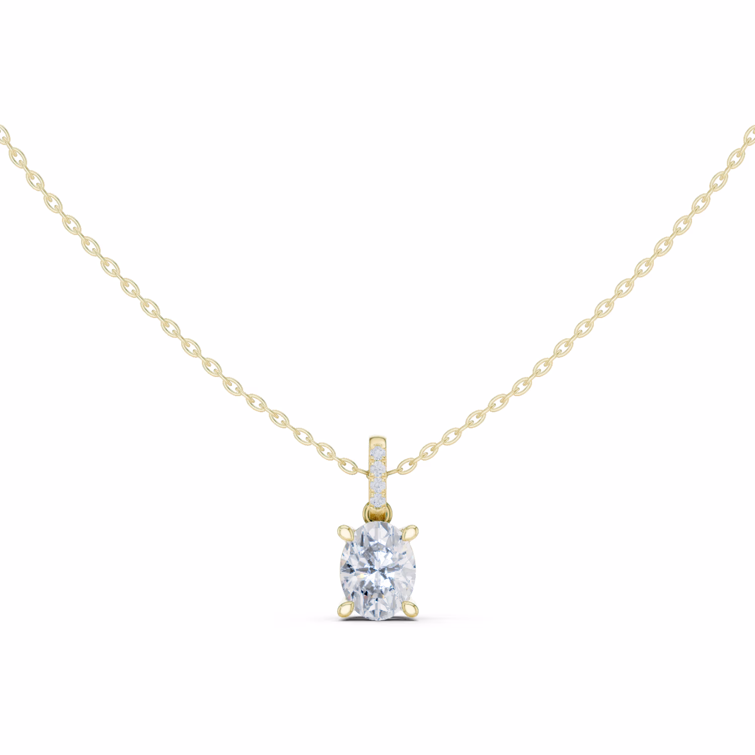 Séraphine Pendant Oval