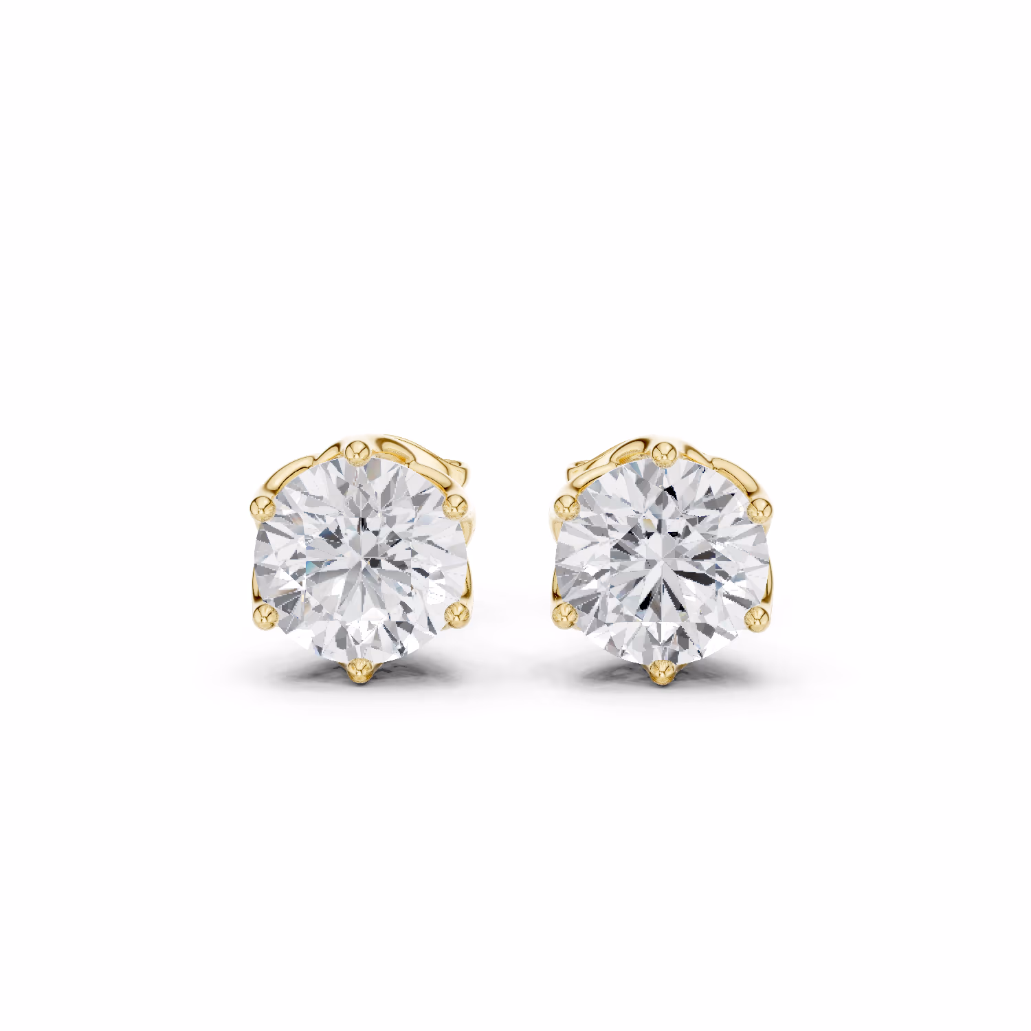 Lumière Solitaire Studs