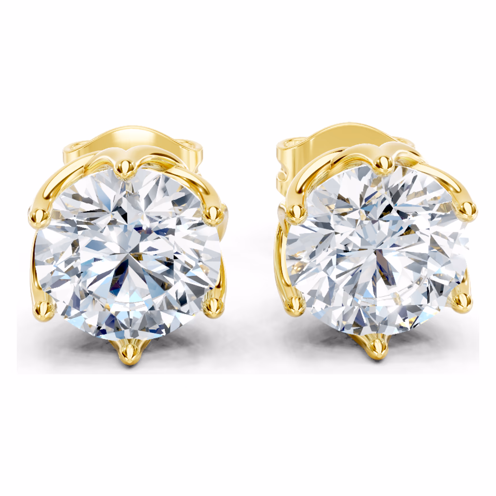 Lumière Solitaire Studs
