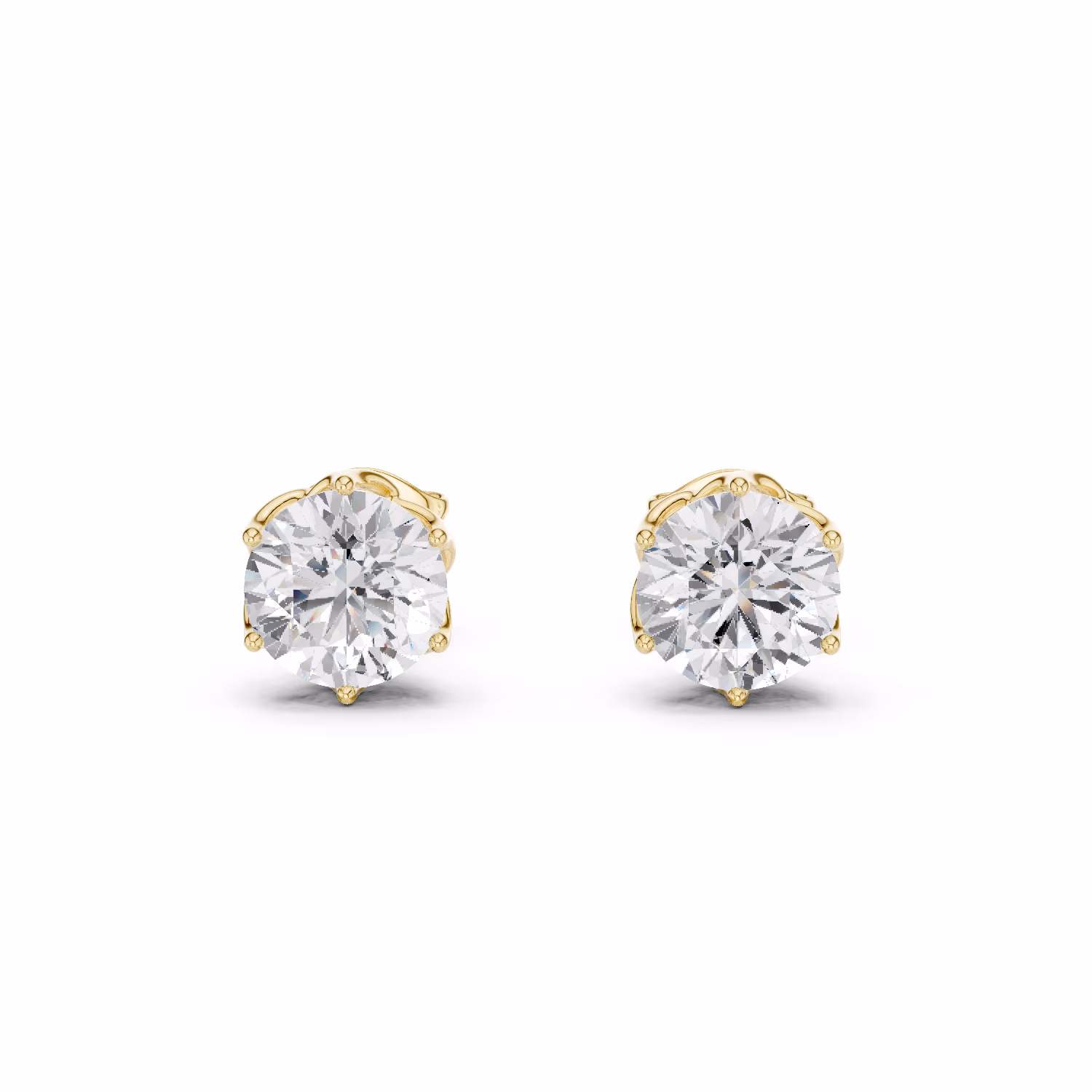 Lumière Solitaire Studs