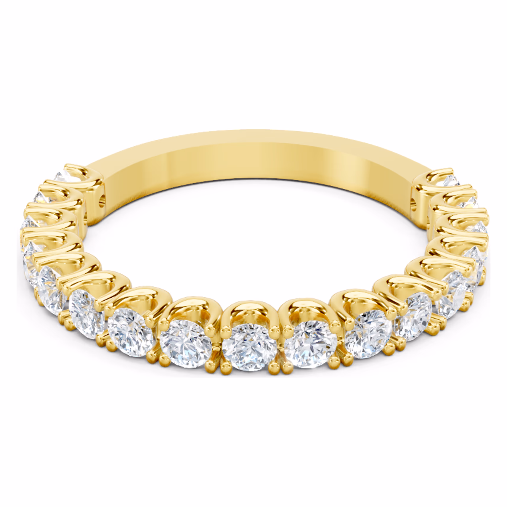 Aria Slim Round Half-Eternity 0.4 ct